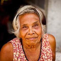 Elderly Slum Resident